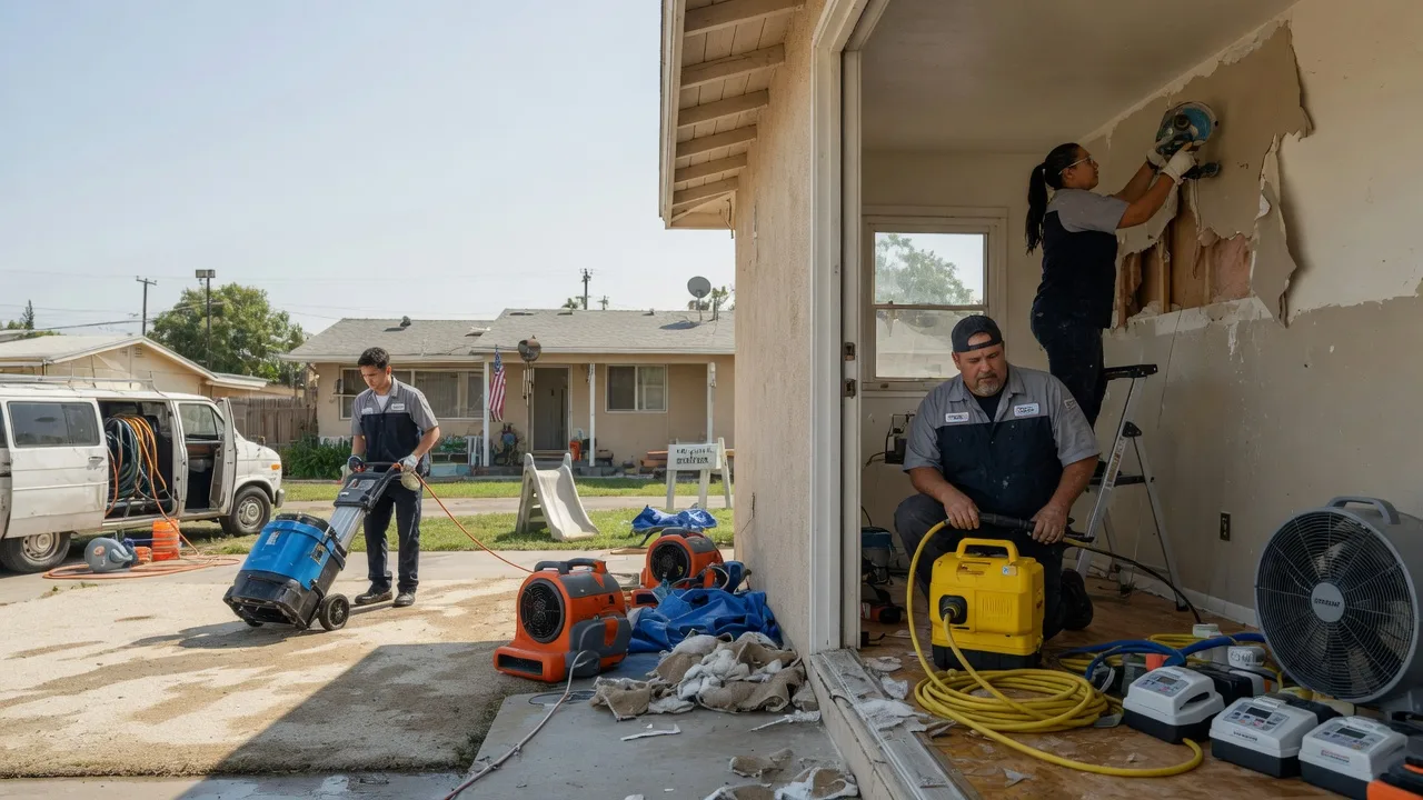Water Damage Restoration in Gilbertsville, PA near me